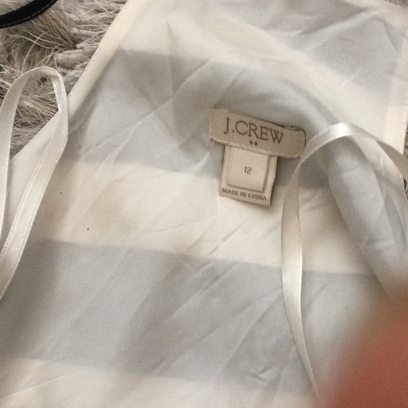 Blue/white J. Crew dress - Picture 3 of 5